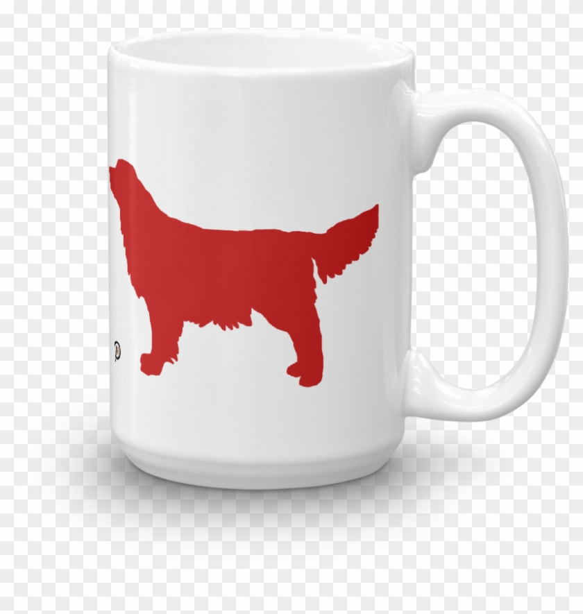 Red Golden Retriever Mug - Mug Clipart #2140132