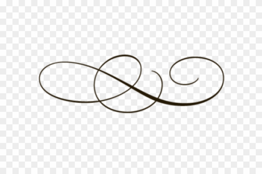 Ornamental Clipart Squiggle - Decorative Black Lines Png Transparent Png #2140392