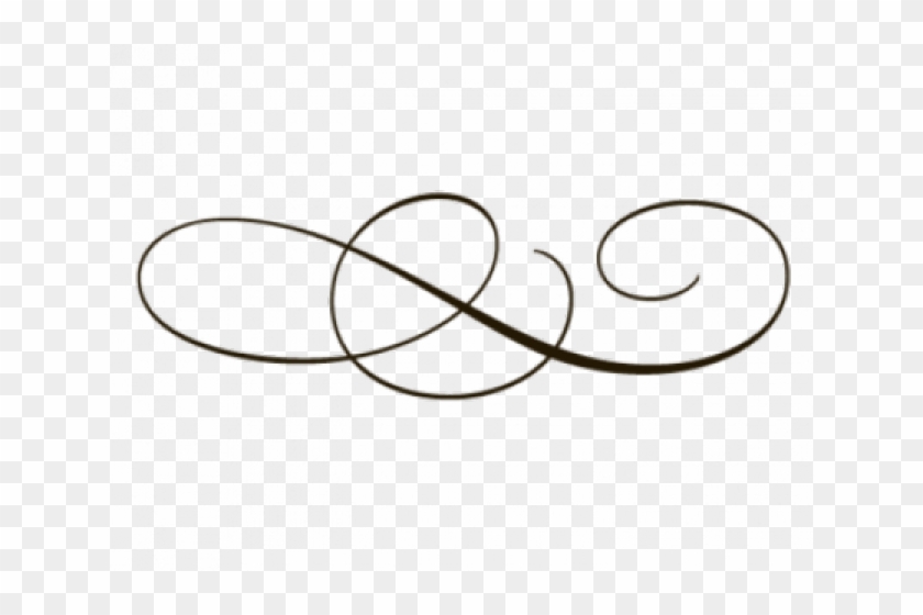 Ornamental Clipart Squiggle - Decorative Black Lines Png Transparent Png