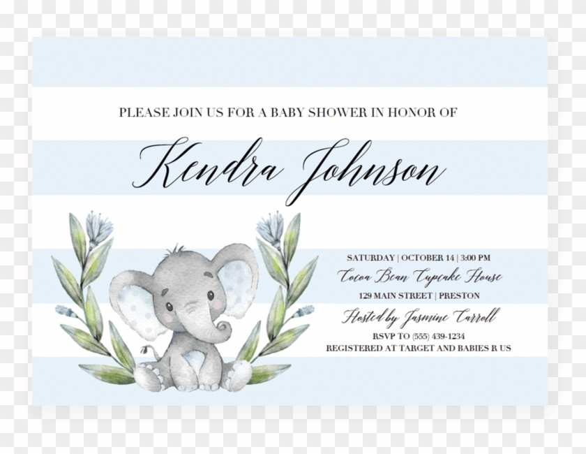 819 X 1024 14 0 - Boy Baby Shower Invitations Elephant Clipart #2140541