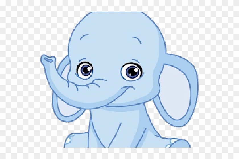 Cartoon Cute Elephant Baby Clipart