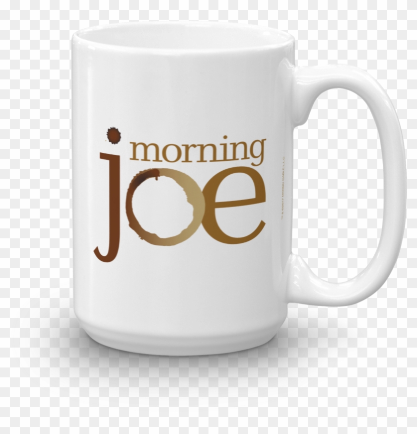 Official Morning Joe 15 Oz Ceramic White Mug - Morning Joe Clipart #2140811