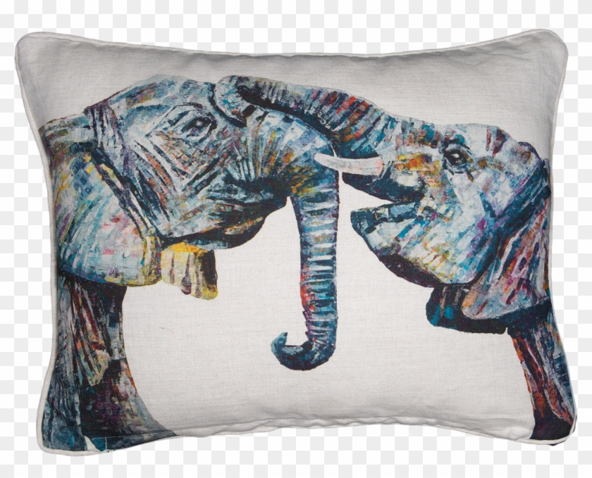 Baby Elephant Cushions 'bahati & Bashasha' Clipart #2140914