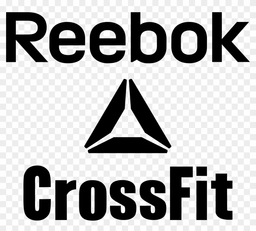 Reebok Crossfit Logo Black And White - Reebok Clipart #2141187