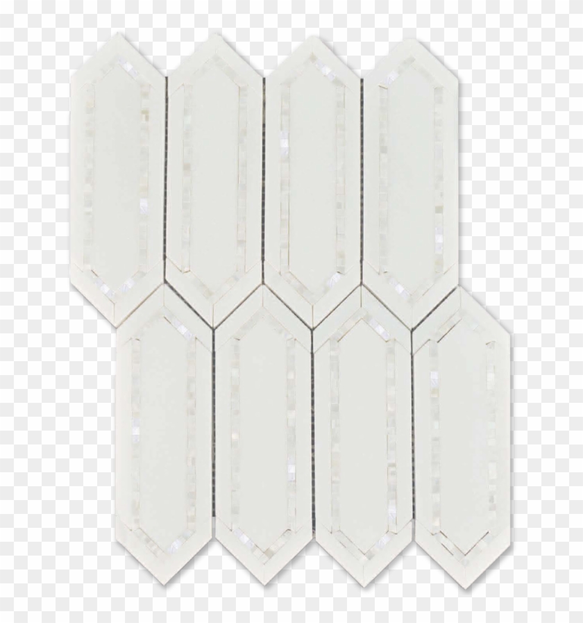 Radiance Thassos Shell - Picket Fence Clipart