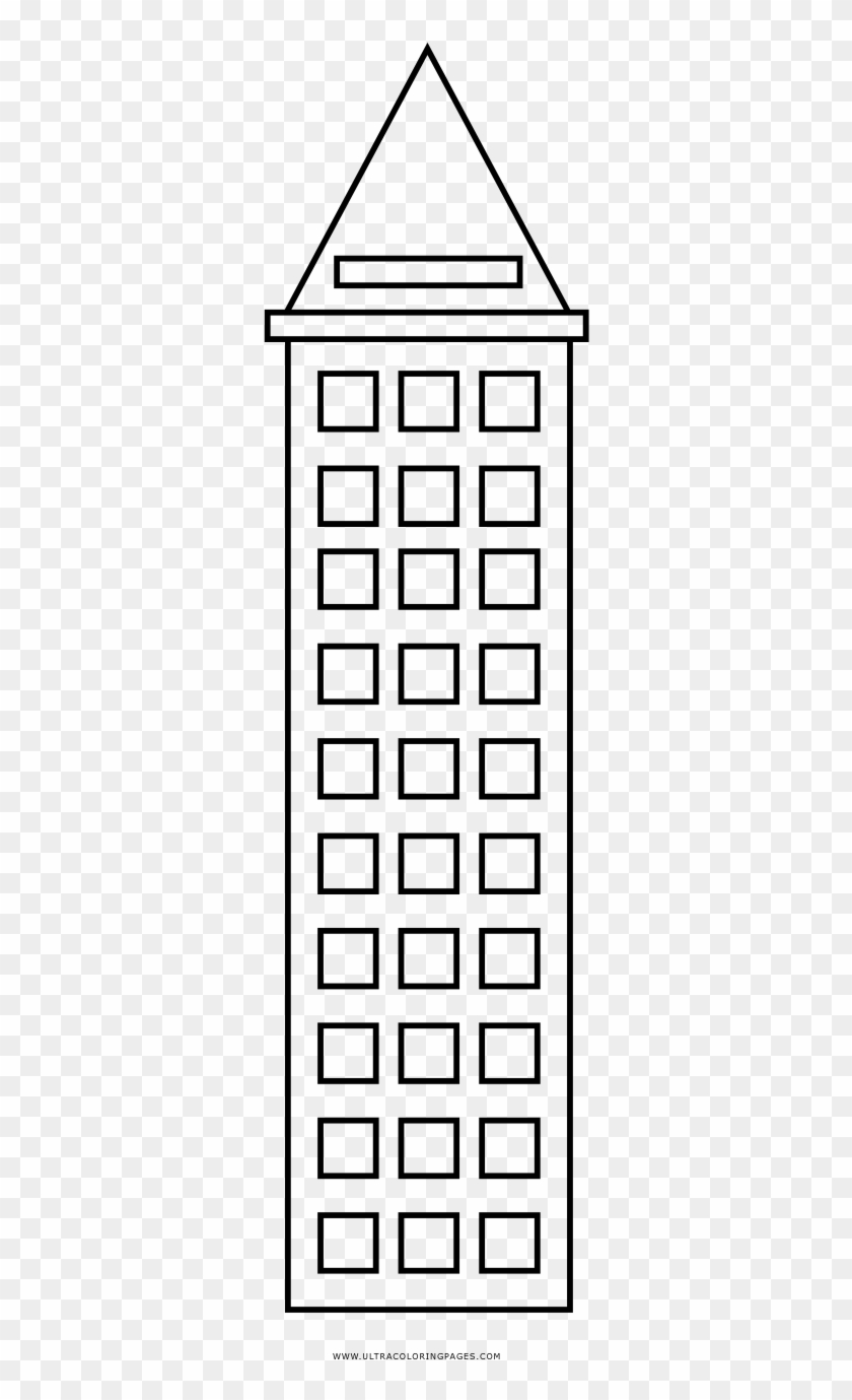 New York City Building Coloring Page - Jubeat Clipart