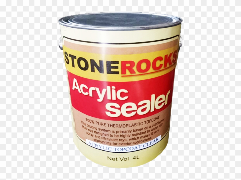 Stone Rock Acrylic Sealer 15% - Plastic Clipart #2141421