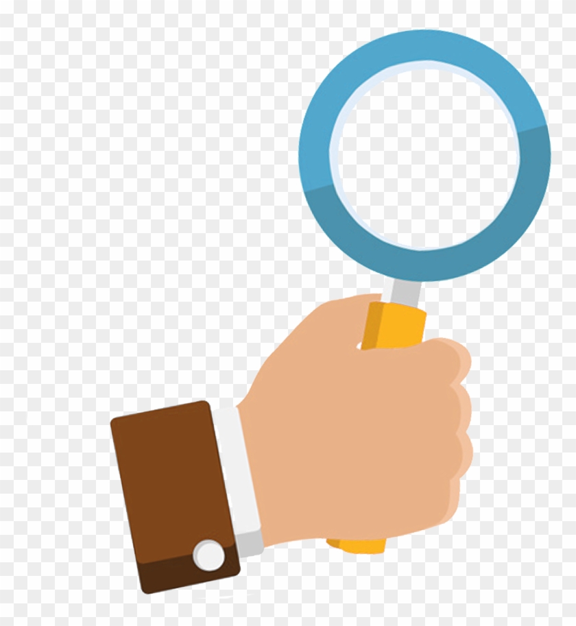 Download - Magnifying Glass With Hand Clipart Png Transparent Png #2142466