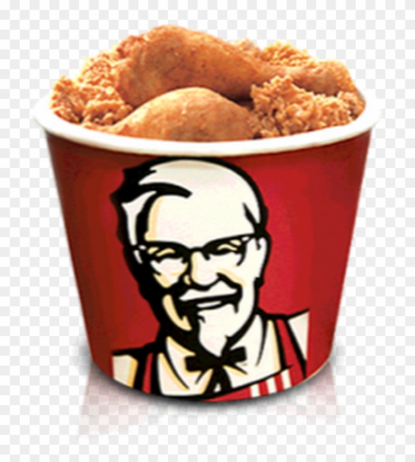 Kfc Bucket Transparent Transparent Background - Kfc Chicken Bucket Drawing Clipart #2142522