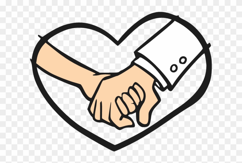 Holding Hands Clipart Library - Clipart Holding Hands Png Transparent Png
