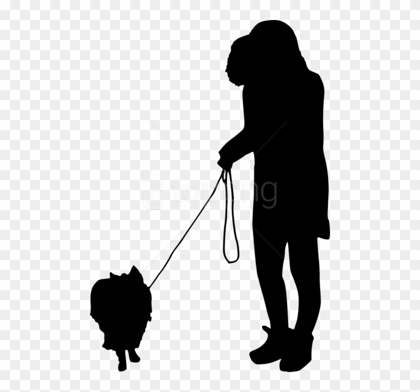 Free Png Dog Walking Silhouette Png - People Silhouette Png Walking Clipart #2142686