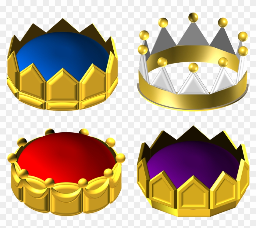 Gold Crown Ornate Clipart #2142688