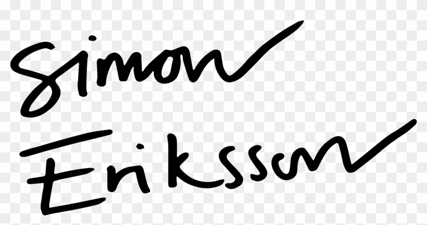 Author Signature - Calligraphy Clipart