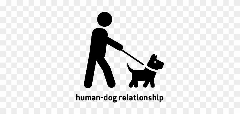 To Prototype, I Drew Inspiration From Human-dog Interaction, - Dog Walking Clipart