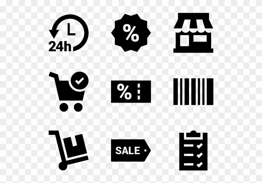 Shopping Elements - Date Time Venue Icon Clipart #2143075