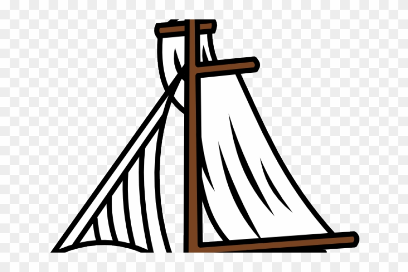 Row Boat Clipart Sail Boat - Sail Boat Clip Art - Png Download #2143399