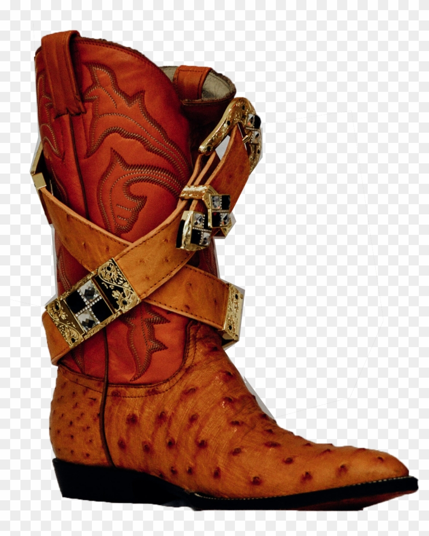 Tan Cowboy Boots - Cowboy Boot Clipart