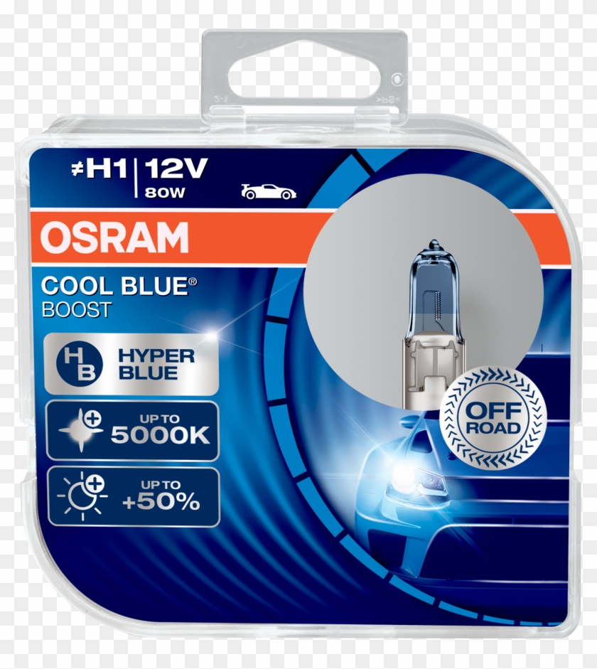 Hids4u Hid Conversion Kits, Led Bulbs, Parking Sensors - Osram Cool Blue Boost H7 80w Clipart