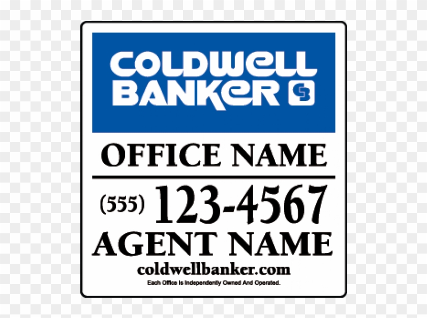 18” X 24” Open House Sign, Double Sided Print On - Coldwell Banker Clipart #2144126