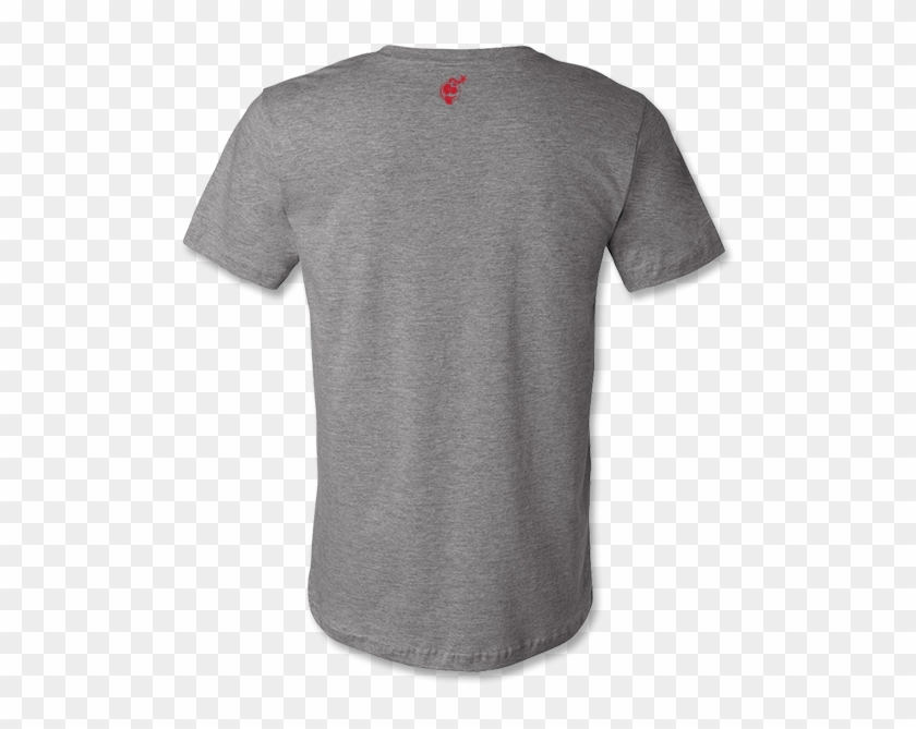 Giant Bomb Collegiate T-shirt - Athletic Grey T Shirt Clipart #2144167