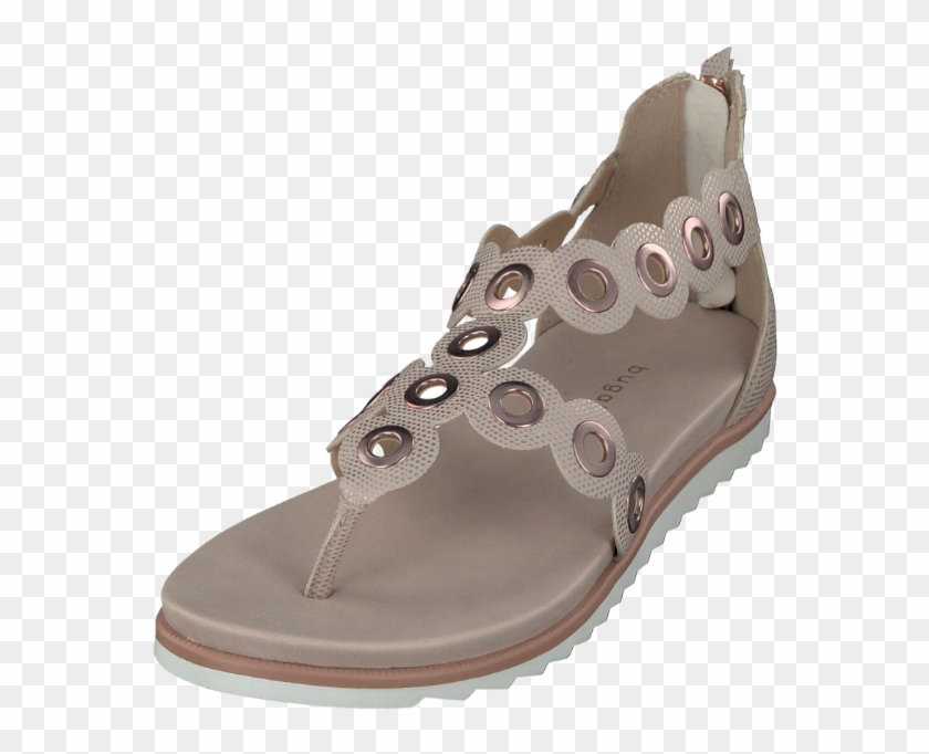 Bugatti Rose Gold Toe Post Sandals - Leather Clipart