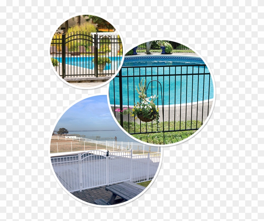 Hurricane Fence Pool Enclosures - Cage Clipart