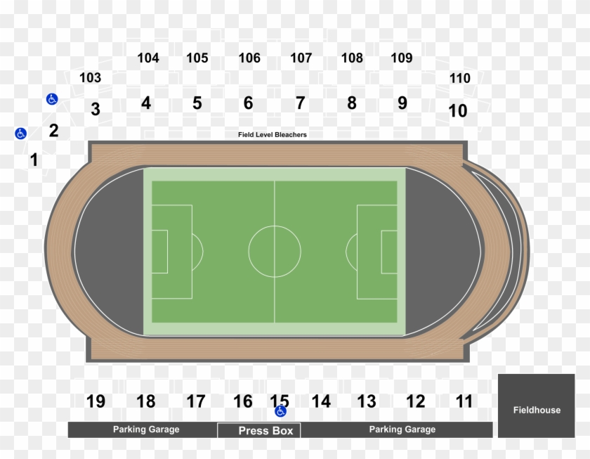 2019 Ncaa Division I Outdoor Track & Field Championships - Soccer-specific Stadium Clipart #2144842
