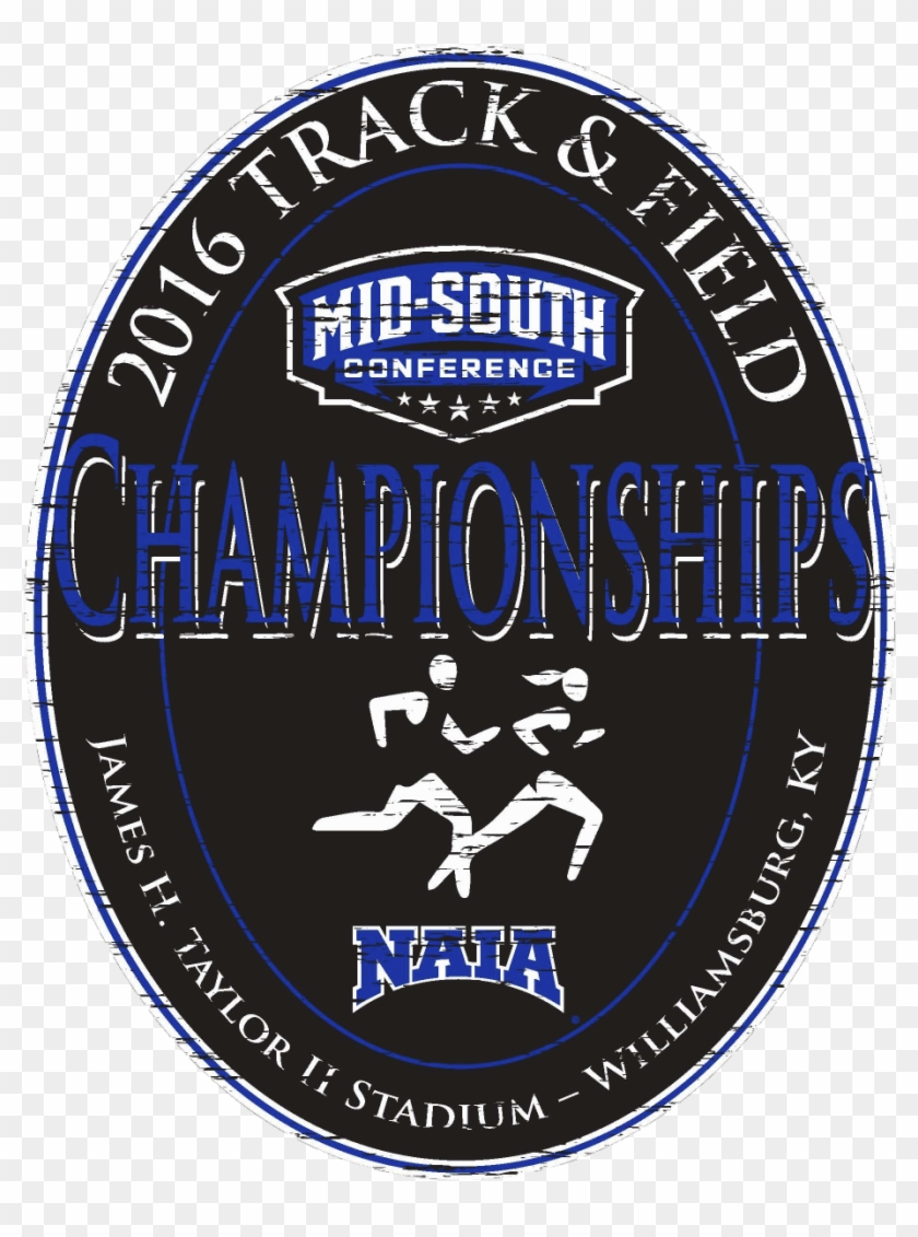 2016 Msc Track And Field Championships - Mid-south Conference Clipart