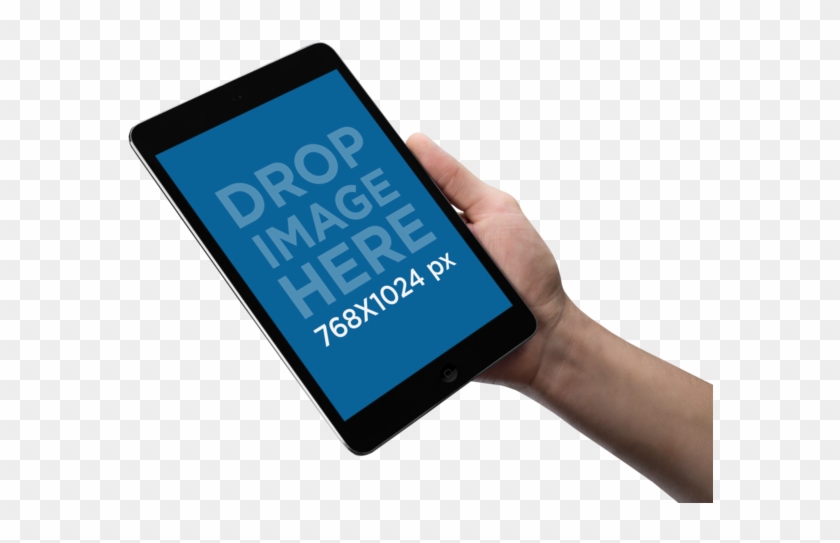 Png Mockup Of An Ipad Being Held By A Man Clipart #2145350