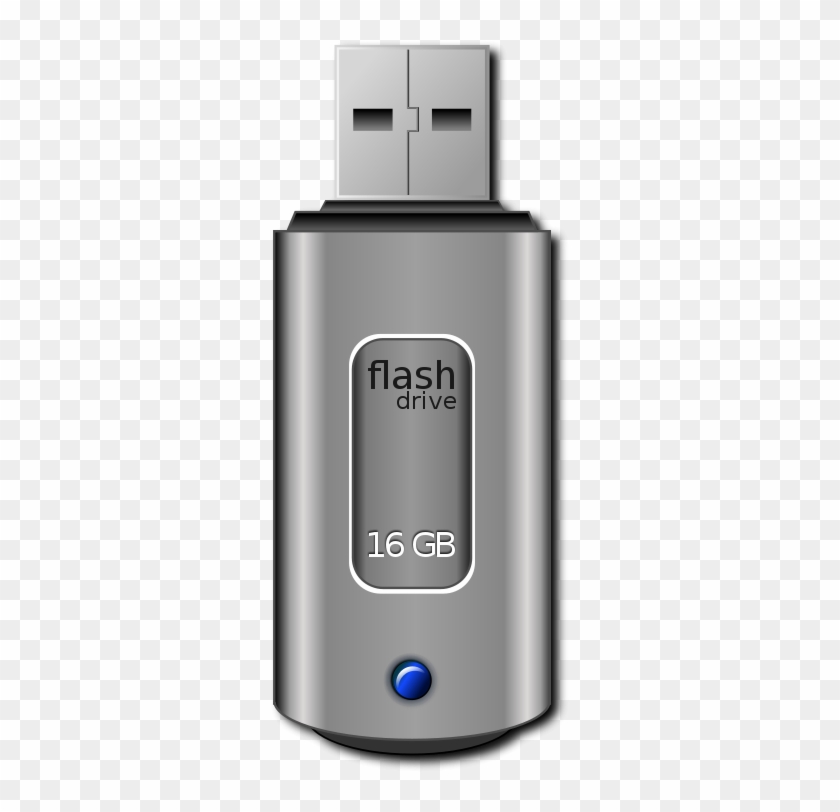 Free To Use &, Public Domain Flash Drive Clip Art - Pen Drive Vector - Png Download #2146316