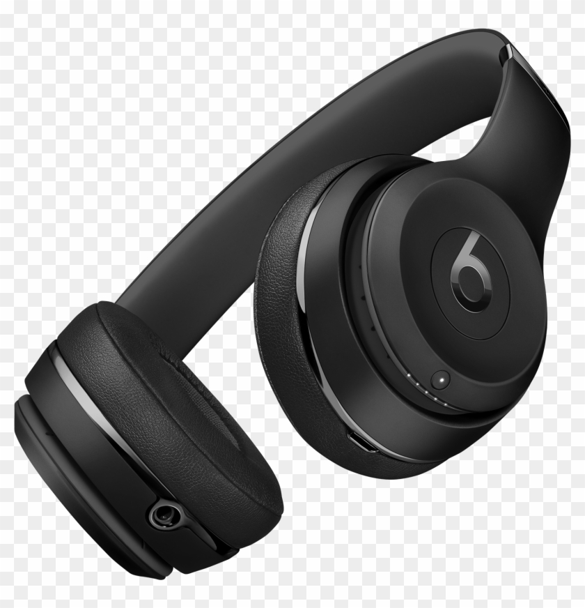 Beats Solo 3 Wireless Matte Black Clipart #2146849