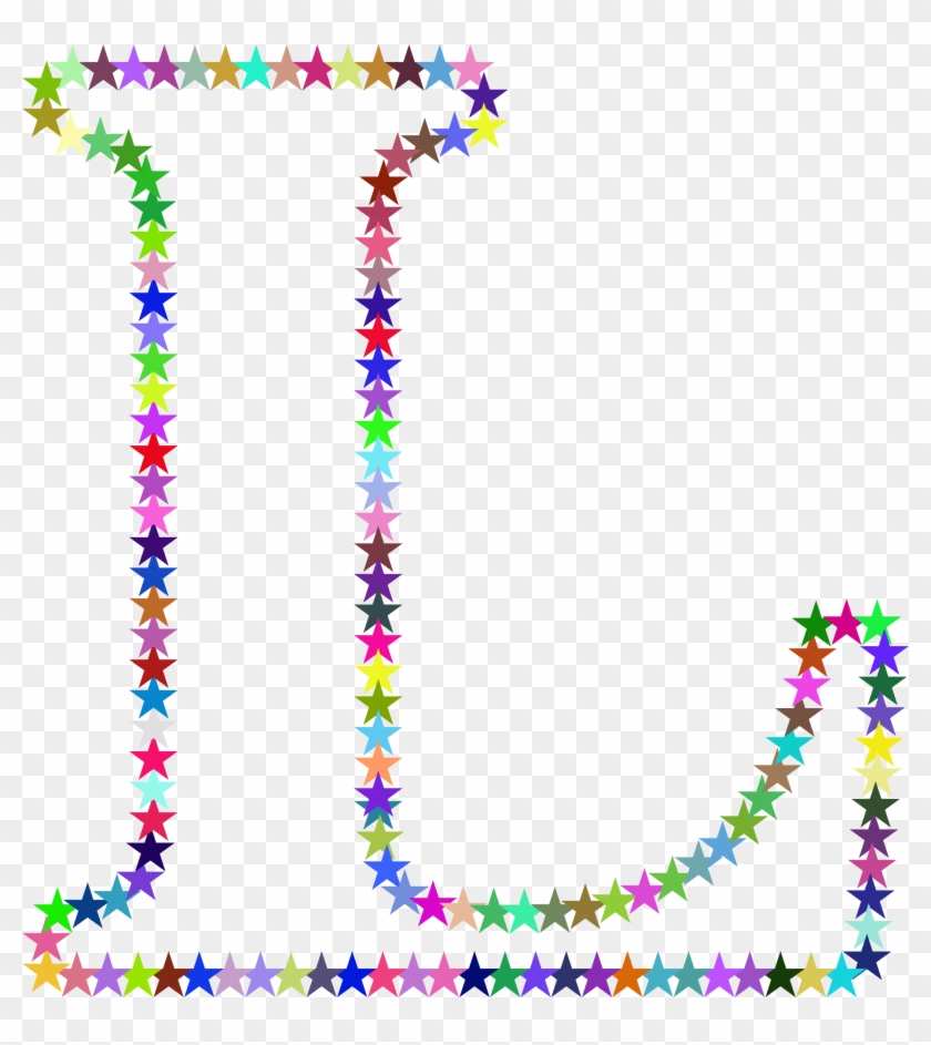This Free Icons Png Design Of L Stars - Letter I Stars Clipart Transparent Png #2146947