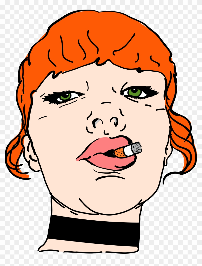 This Free Icons Png Design Of Girl Smoking Fetish Color - Girls Icon Png Color Clipart