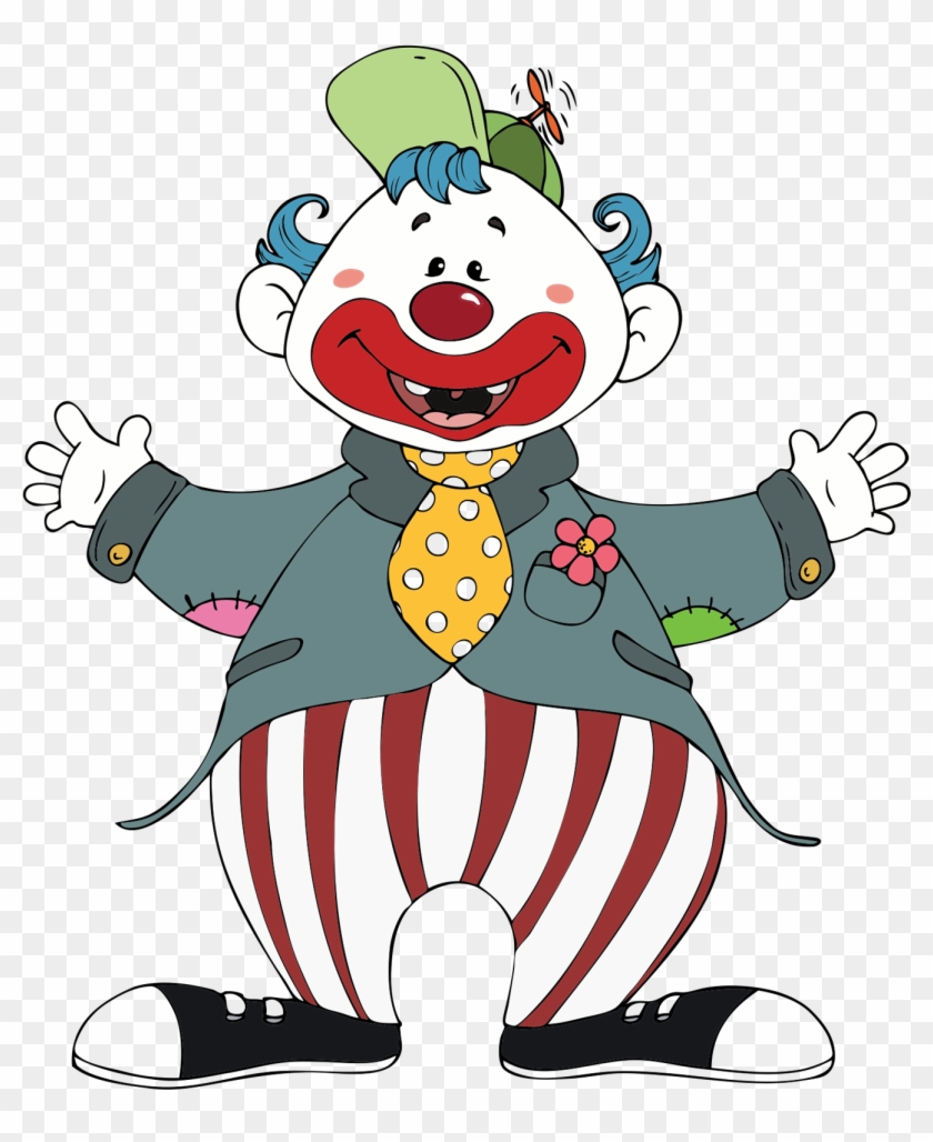 Library Performance Cartoon Clip Art - Clown - Png Download #2147300