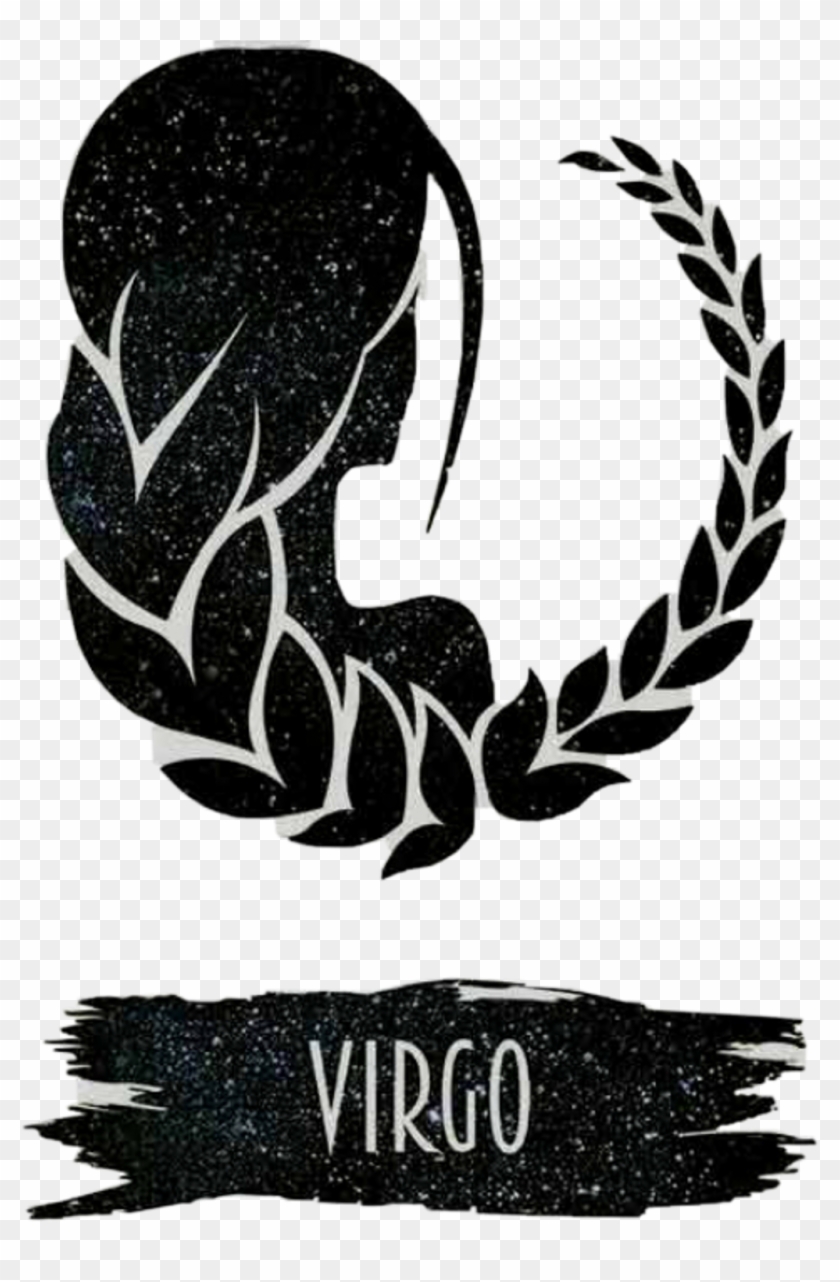 Virgo Sticker - Virgo Meaningful Zodiac Sign Tattoo Clipart