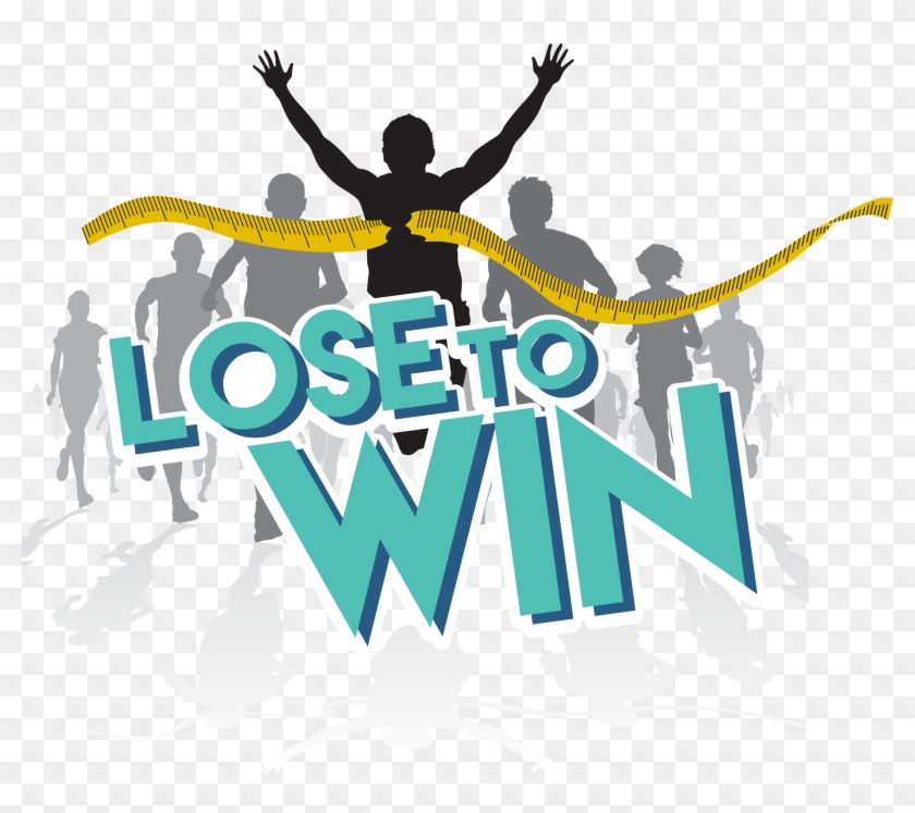 Lose To Win Logo - Weight Loss Challenge Transparent Clipart #2147851