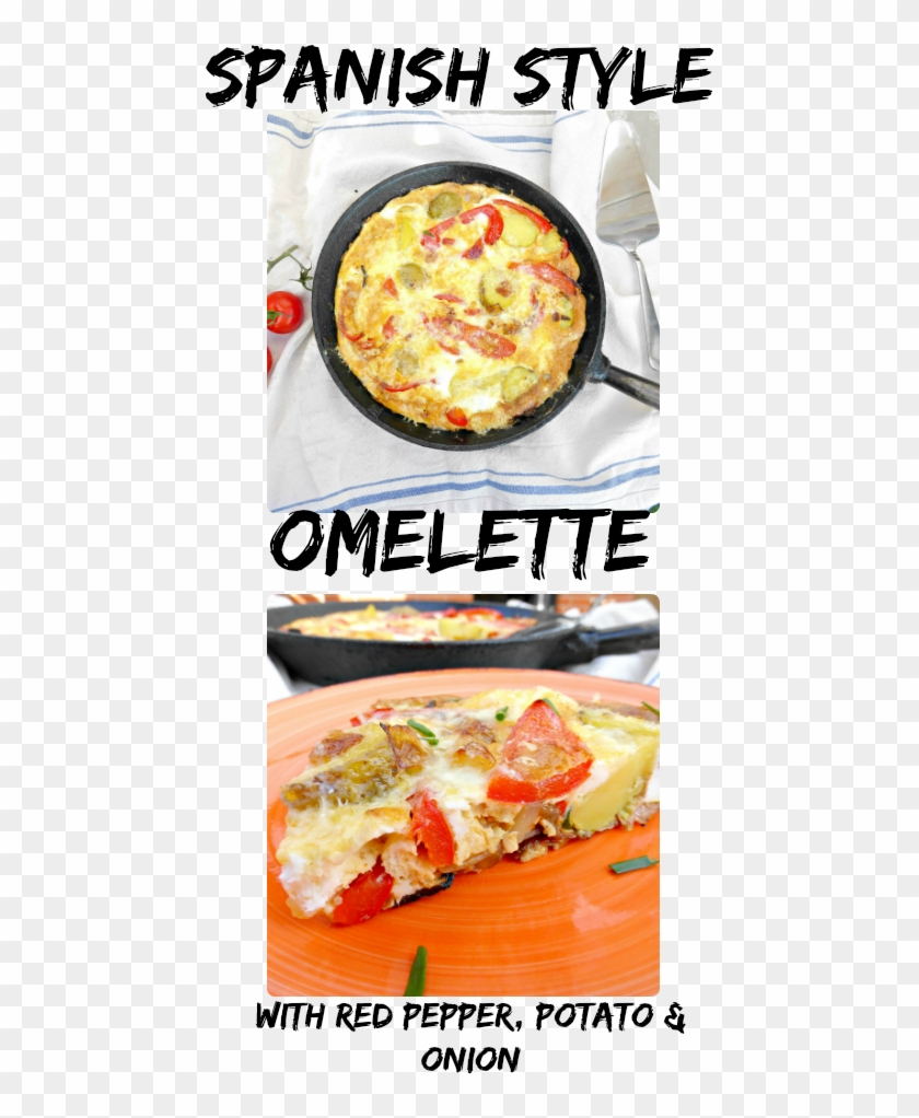 A Perfect Lunch Or Lighter Meal, Omelette Takes Just - Spanish Style Omelette Clipart