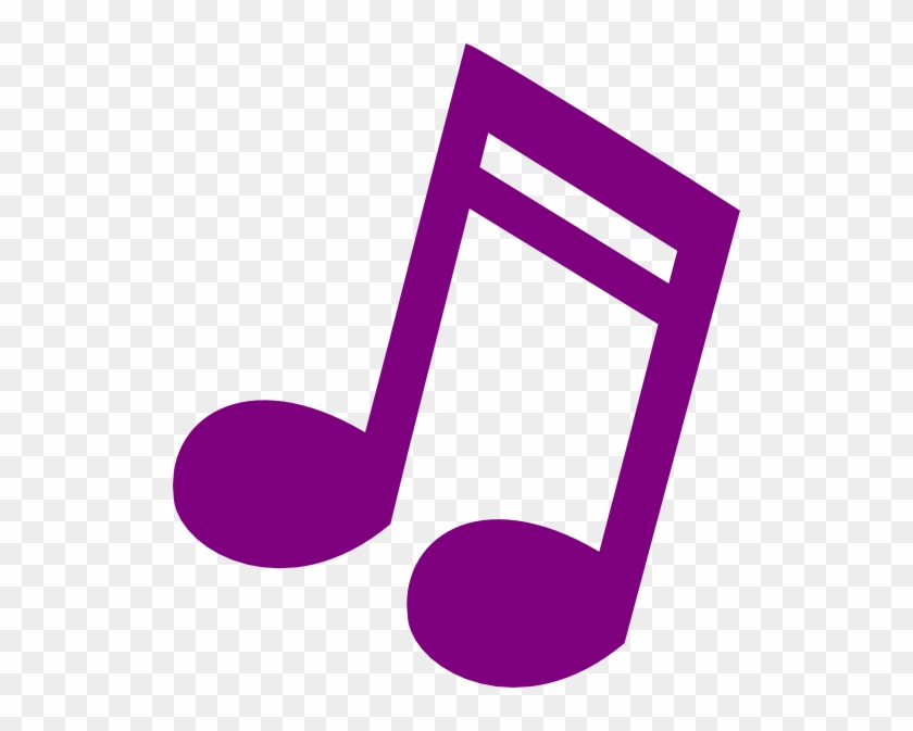 Colorful Single Music Notes Clipart