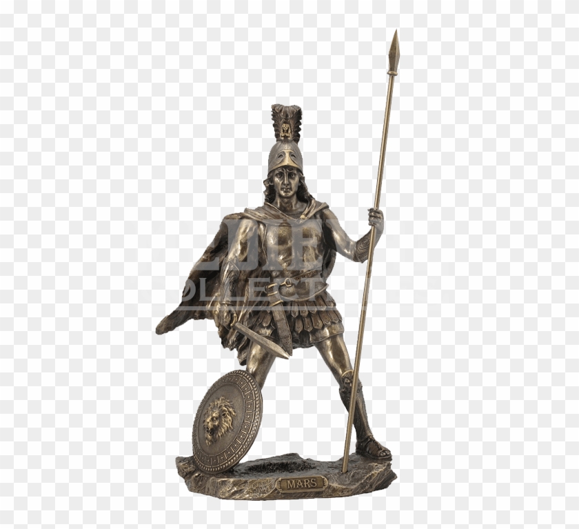 Ares Greek God Statue Clipart