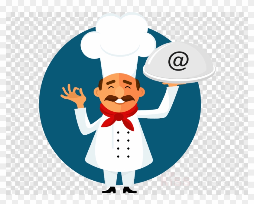 Chef With Food Image Png Clipart Italian Cuisine Indian - Snapchat Icon For Photoshop Transparent Png