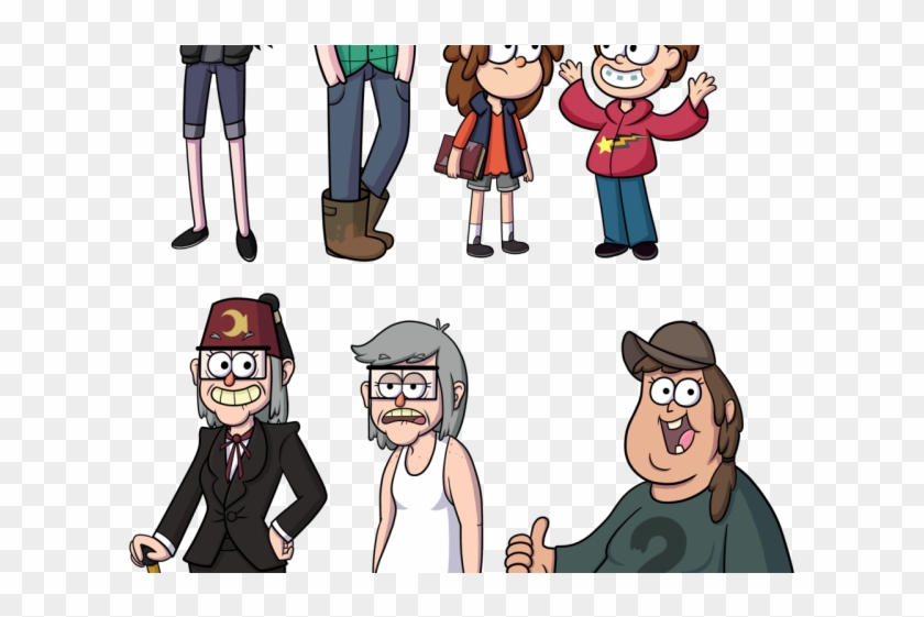 God Of War Clipart Genderbent - Gravity Falls Character Style - Png Download
