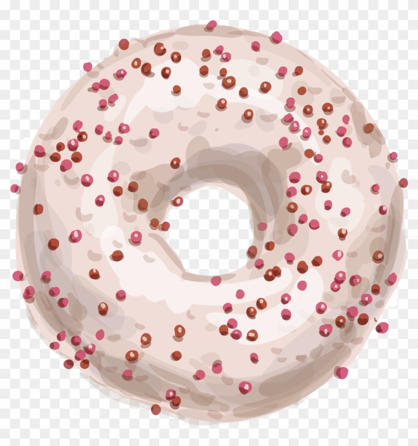 Graphic Free Library Bakery Sweet Donuts Transprent - Doughnut Clipart