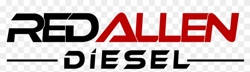 Red Allen Diesel - Sign Clipart