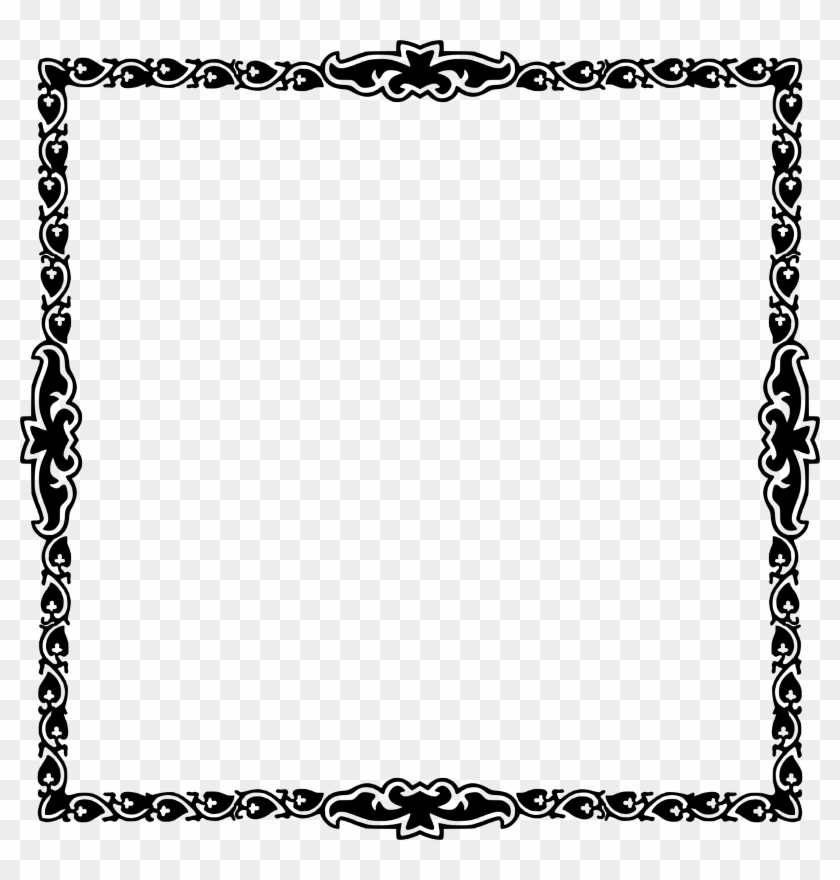 This Free Icons Png Design Of Art Deco Frame 6 - Black Belt Border For Certificate Clipart