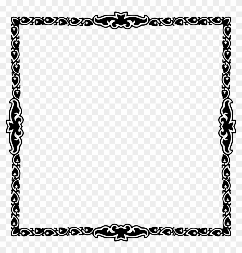 This Free Icons Png Design Of Art Deco Frame 6 - Black Belt Border For Certificate Clipart #2149656