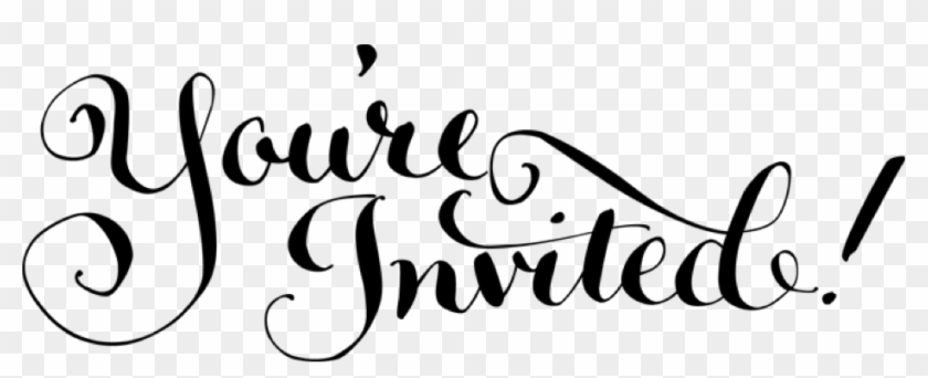 Youre - You Are All Invited Clipart