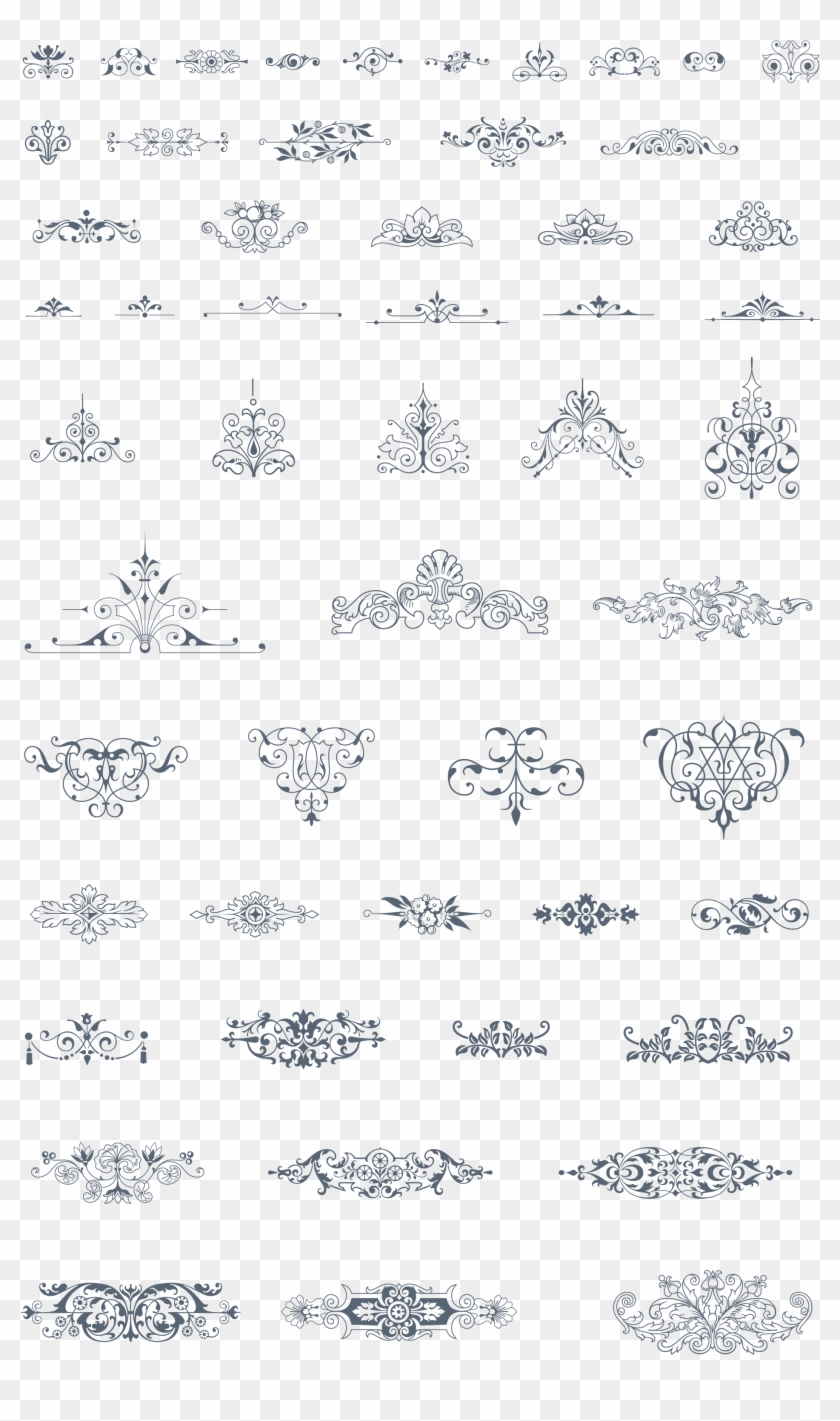 Jpg Library Library Essential Vintage Pack Ornaments - 1920's Flourishes Clipart