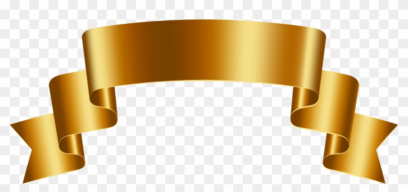 Luxury Golden Banner Free Png Clip Art Image - Luxury Clip Art Transparent Png #2150023