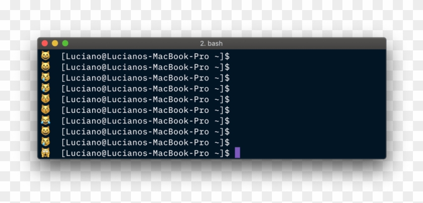 A Terminal Full Of Random Emoji Cats Clipart #2150372