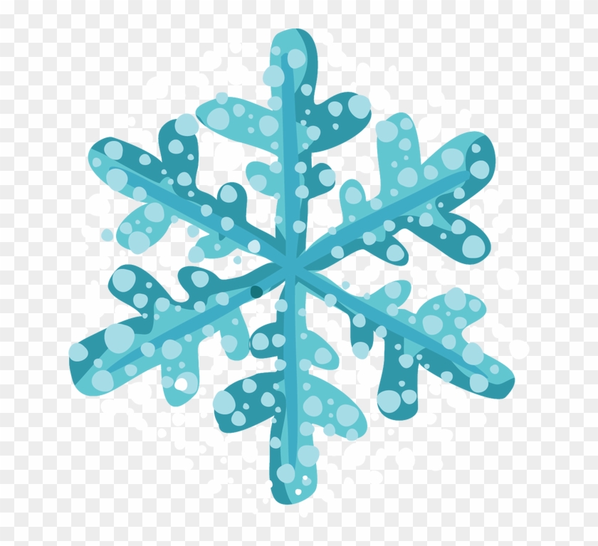 Vinatablog Its Lightly Snowclipart - Christmas Snowflake Clipart - Png Download